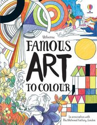 Cover image for Famous Art to Colour