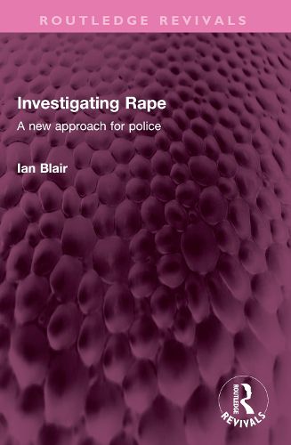 Cover image for Investigating Rape
