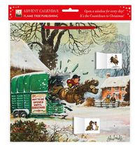 Cover image for Norman Thelwell: Pony Cavalcade Advent Calendar (with stickers)