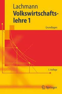 Cover image for Volkswirtschaftslehre 1: Grundlagen