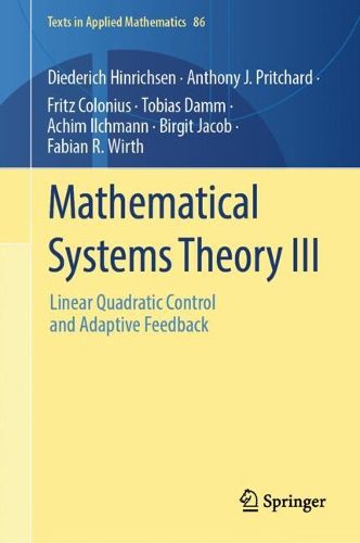 Cover image for Mathematical Systems Theory III