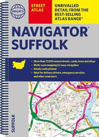 Cover image for Philip's Navigator Street Atlas Suffolk