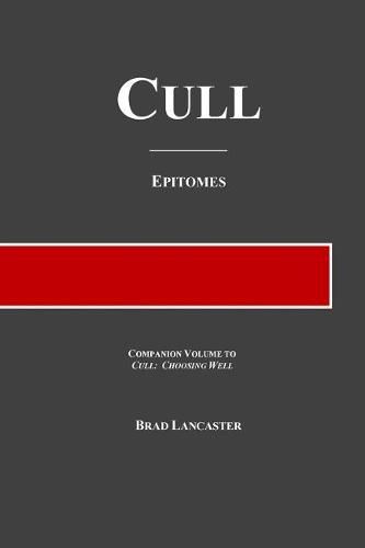 Cover image for Cull: Epitomes