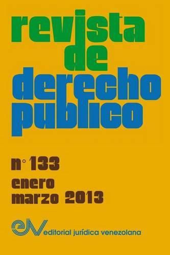 Cover image for REVISTA DE DERECHO PUBLICO (Venezuela), No. 133, Enero-Marzo 2013