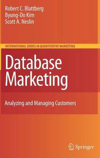 Cover image for Database Marketing: Analyzing and Managing Customers