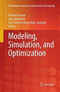 Cover image for Modeling, Simulation, and Optimization