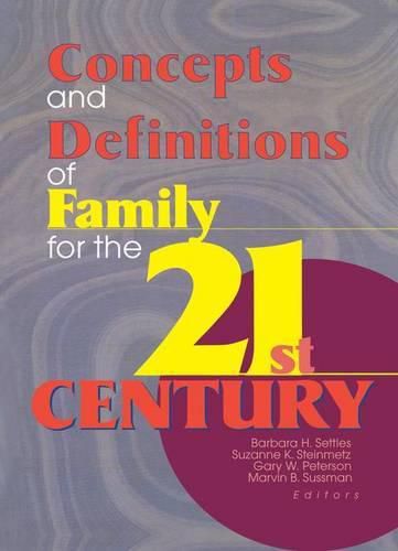 Cover image for Concepts and Definitions of Family for the 21st Century