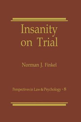 Cover image for Insanity on Trial