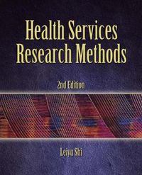 Cover image for Health Services Research Methods