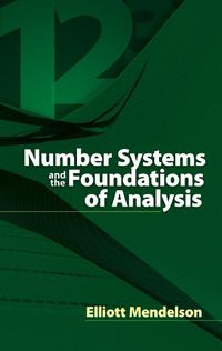 Cover image for Number Systems and the Foundations of Analysis