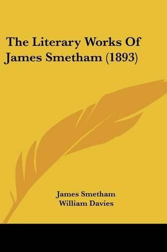 Cover image for The Literary Works of James Smetham (1893)