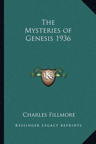 Cover image for The Mysteries of Genesis 1936