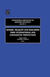 Cover image for Gender, Equality and Education from International and Comparative Perspectives