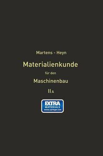 Cover image for Handbuch Der Materialienkunde Fur Den Maschinenbau