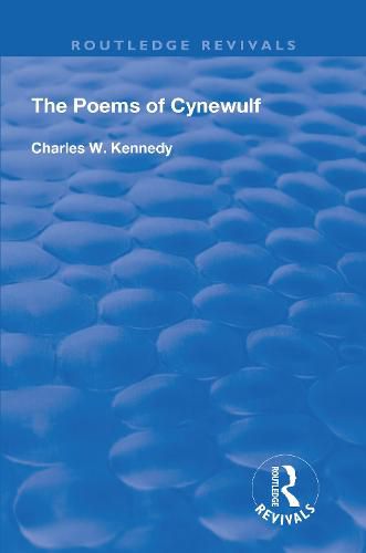 Cover image for The Poems Of Cynewulf (1910)