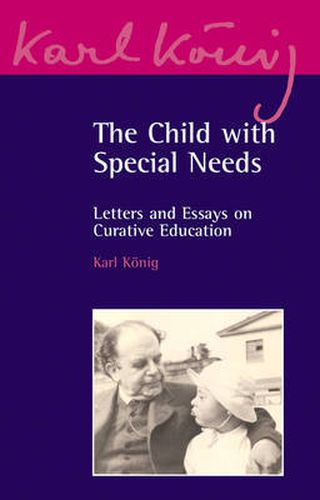 Cover image for The Child with Special Needs: Letters and Essays on Curative Education