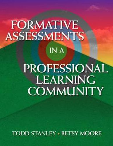 Cover image for Formative Assessment in a Professional Learning Community