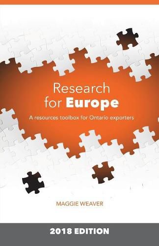 Cover image for Research for Europe: A resources toolbox for Ontario exporters