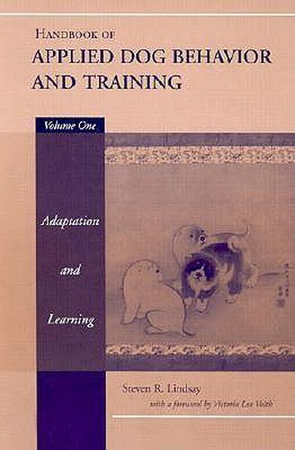 Cover image for Handbook of Applied Dog Behaviour and Training