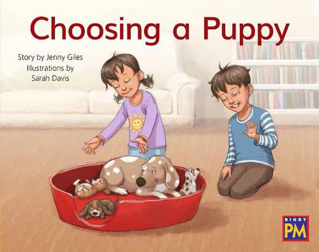 Cover image for Choosing a Puppy: Leveled Reader Yellow Fiction Level 7 Grade 1