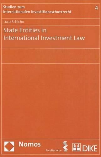 Cover image for State Entities in International Investment Law