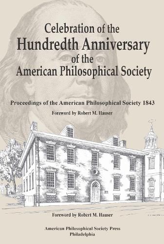 Cover image for Celebration of the Hundredth Anniversary of the American Philosophical Society