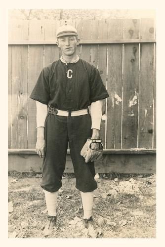 Cover image for Vintage Journal Old Time Baseball Player