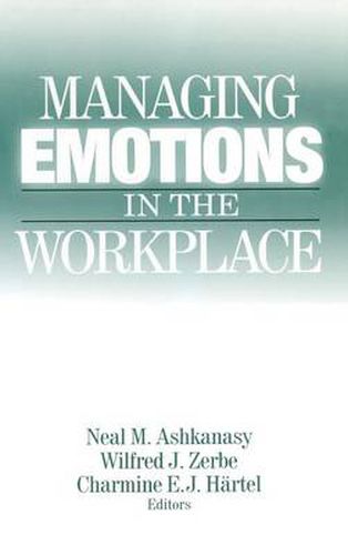 Managing Emotions in the Workplace