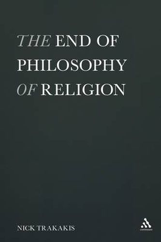 The End of Philosophy of Religion