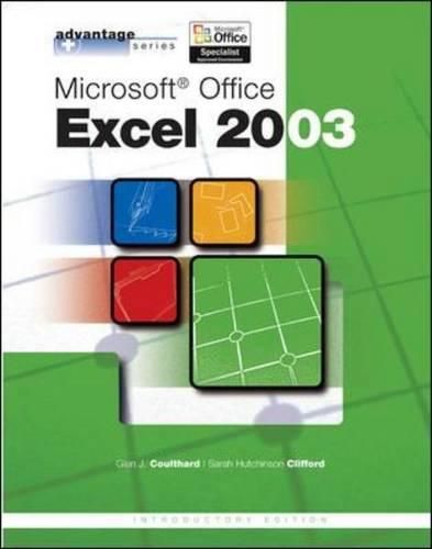 Cover image for Microsoft Office Excel 2003: Introductory Edition Outline