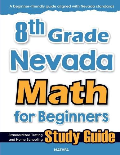 Cover image for 8th Grade Nevada Math for Beginners