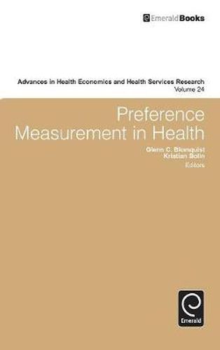 Cover image for Preference Measurement in Health
