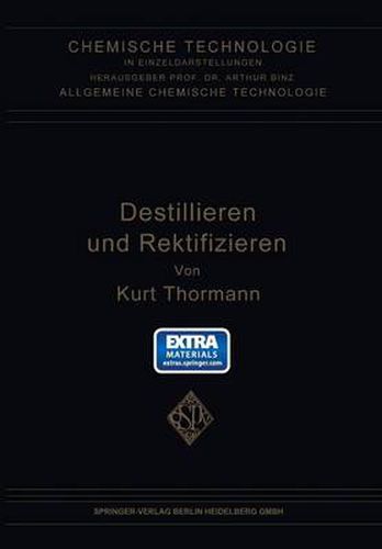 Cover image for Destillieren Und Rektifizieren