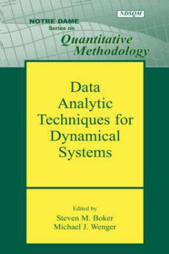 Cover image for Data Analytic Techniques for Dynamical Systems