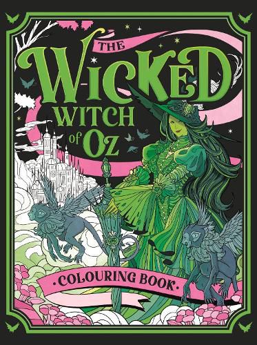 Cover image for The Wicked Witch of Oz Colouring Book
