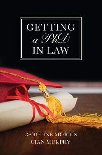 Cover image for Getting a PhD in Law