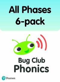 Cover image for Bug Club Phonics All Phases 6-pack (1080 books)