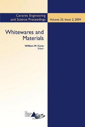 Cover image for Whitewares and Materials