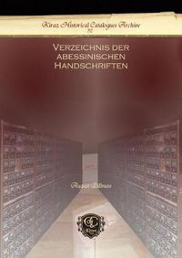 Cover image for Verzeichnis der abessinischen Handschriften