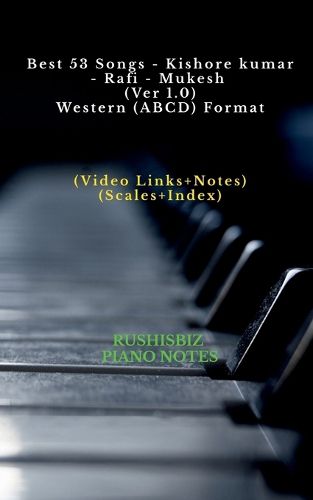 Cover image for Best 53 Songs - Kishore kumar - Rafi - Mukesh (Ver 1.0) - Western (ABCD) Format