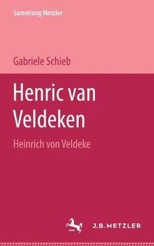 Cover image for Hendrik van Veldeken: Heinrich von Veldeke