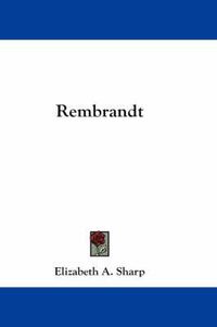 Cover image for Rembrandt