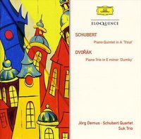 Cover image for Dvorak Dumky Trio Schubert Trout Quintet