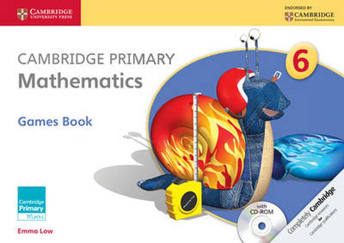 Cover image for Cambridge Primary Mathematics Stage 6 Games Book with CD-ROM