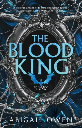 Cover image for The Blood King (Inferno Rising, Book 2) From the author of bestselling romantasy The Games Gods Play, perfect for readers of Rebecca Yarros' Fourth