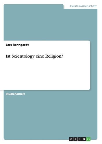 Cover image for Ist Scientology eine Religion?