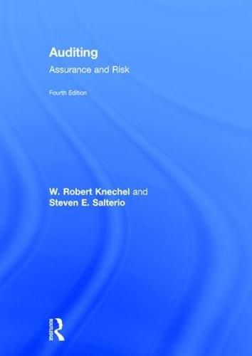 Cover image for Auditing: Assurance and Risk