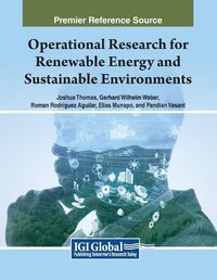 Cover image for Operational Research for Renewable Energy and Sustainable Environments