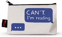 Cover image for Cant Im Reading Pencil Case