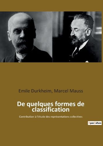 Cover image for De quelques formes de classification